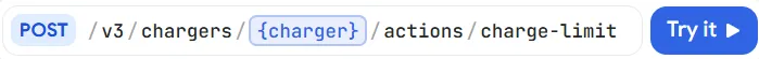 API reference: try it panel